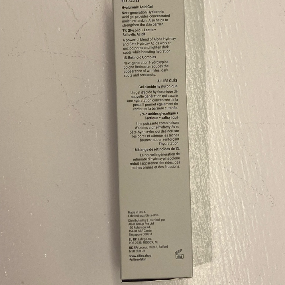 Allies of Skin Multi Acids Retinoid Brightening Sleeping Facial - Picture 6 of 7